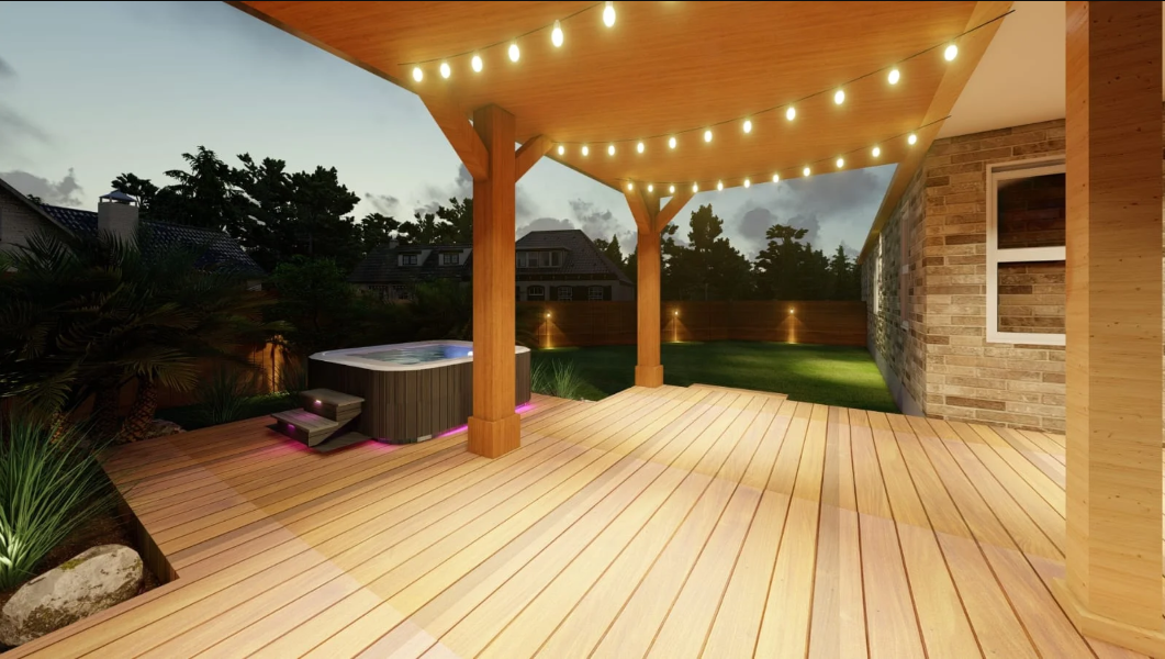 Residential Composite Decks & Pergolas for Backyard Transformation