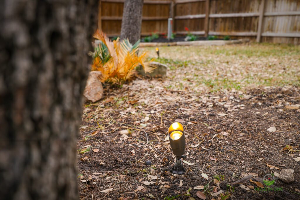 Landscape lighting for outdoor spaces