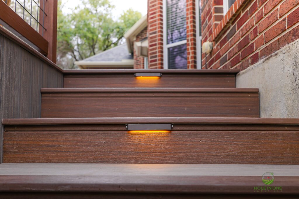 Outdoor patio lighting