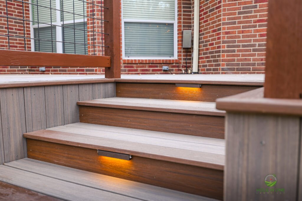 Outdoor porch lighting