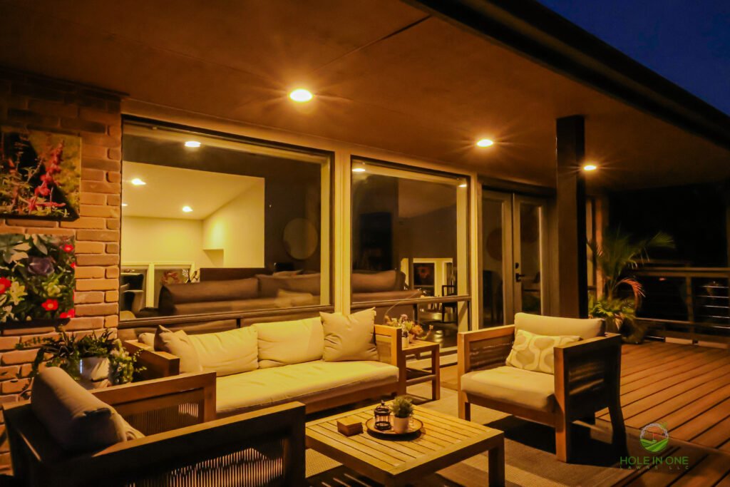 Outdoor garden lighting