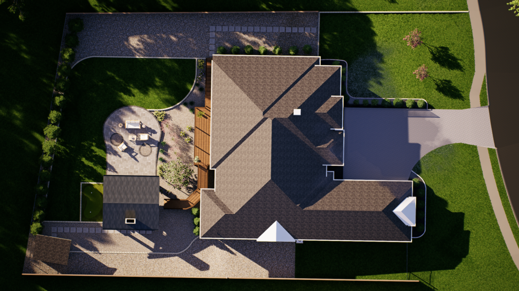 Richard Sanchez 3940 Foxtrot Trail_Hole in on lawn_Perspective_1