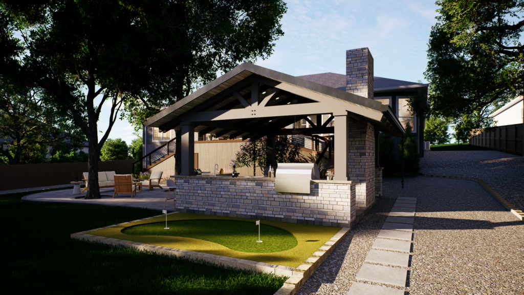 Richard Sanchez 3940 Foxtrot Trail_Hole in on lawn_Perspective_11