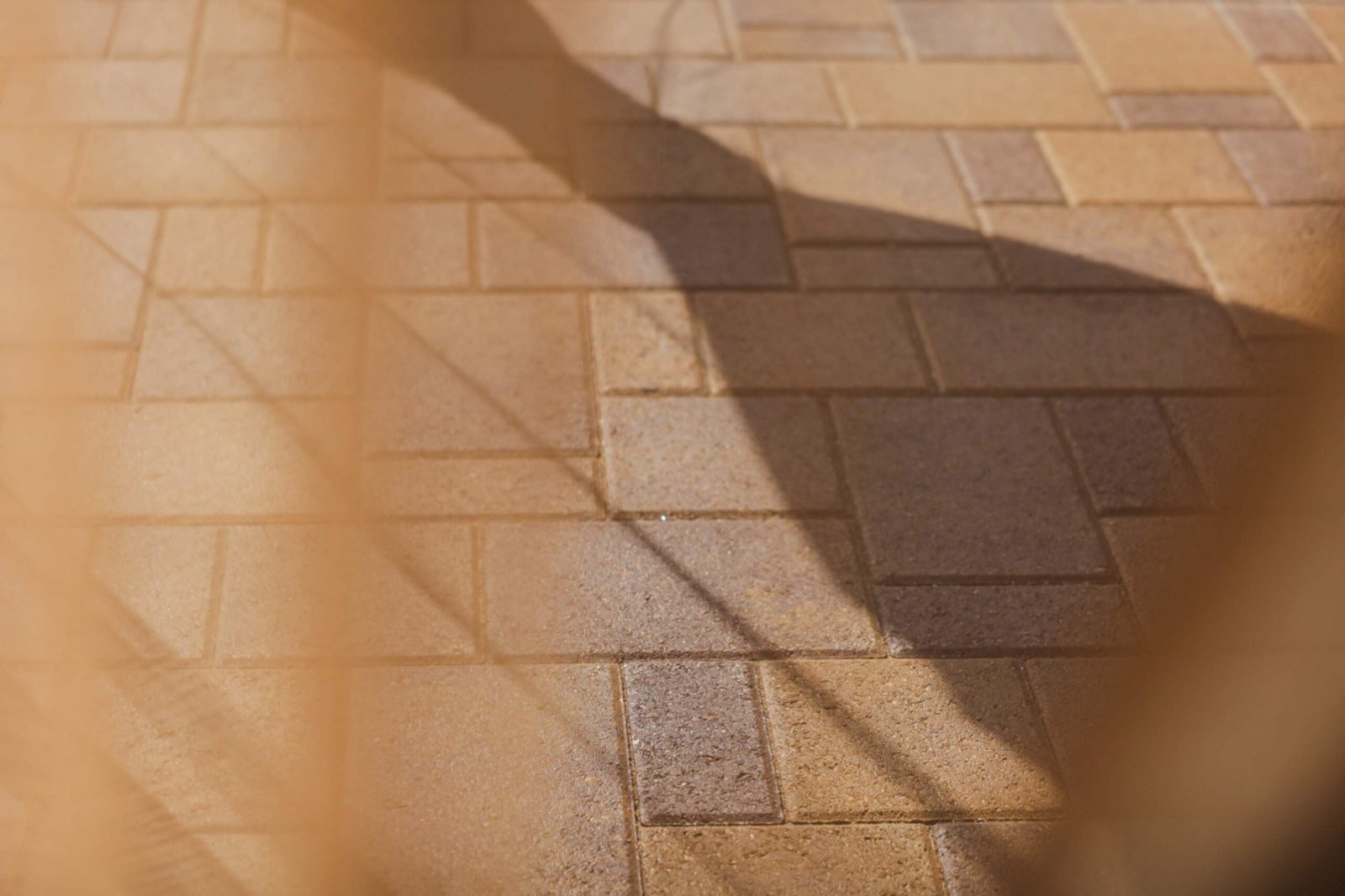 Patio curtain with visible ground