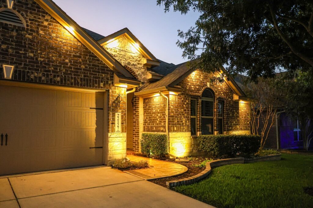 Exterior light setup