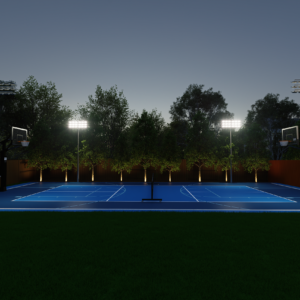 MICHAEL PEREZ 10818 RUE DES LAC_HOLE IN ONE LAWNS_PERSPECTIVE_08 NIGHT