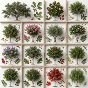 farmhouse trees