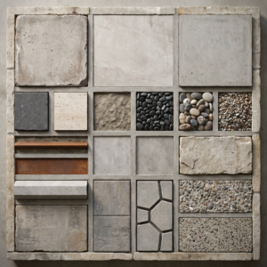 mid century hardscapes